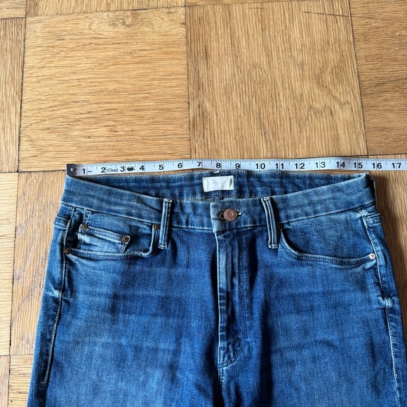 Mother The Looker Groovin Skinny Blue Jeans Denim 30 - Picture 8 of 15